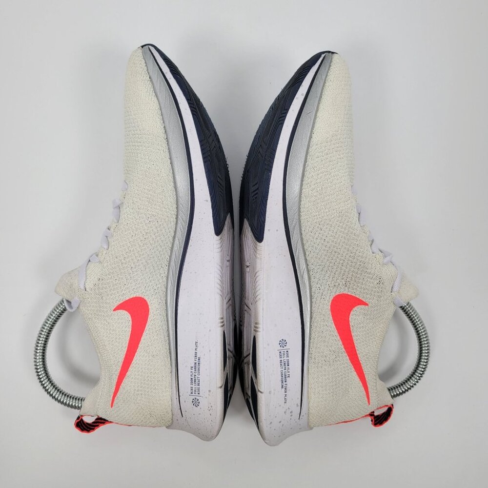Nike Zoom Fly Flyknit Bright Crimson Men's Running Shoes AR4562-164 US Size 8 - Picture 6 of 8